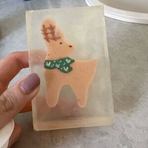 Reindeer Holiday Bar Soap
